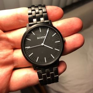Nixon Porter Watch  - All black - Great condition